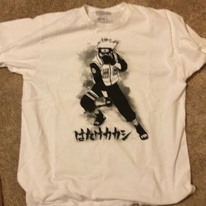 Kakashi from Naruto shirt.